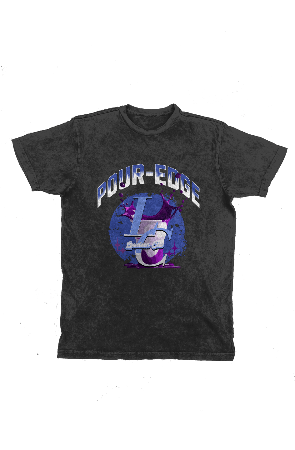 Unisex pour-edge Vintage T-Shirt by Loudeen Cho