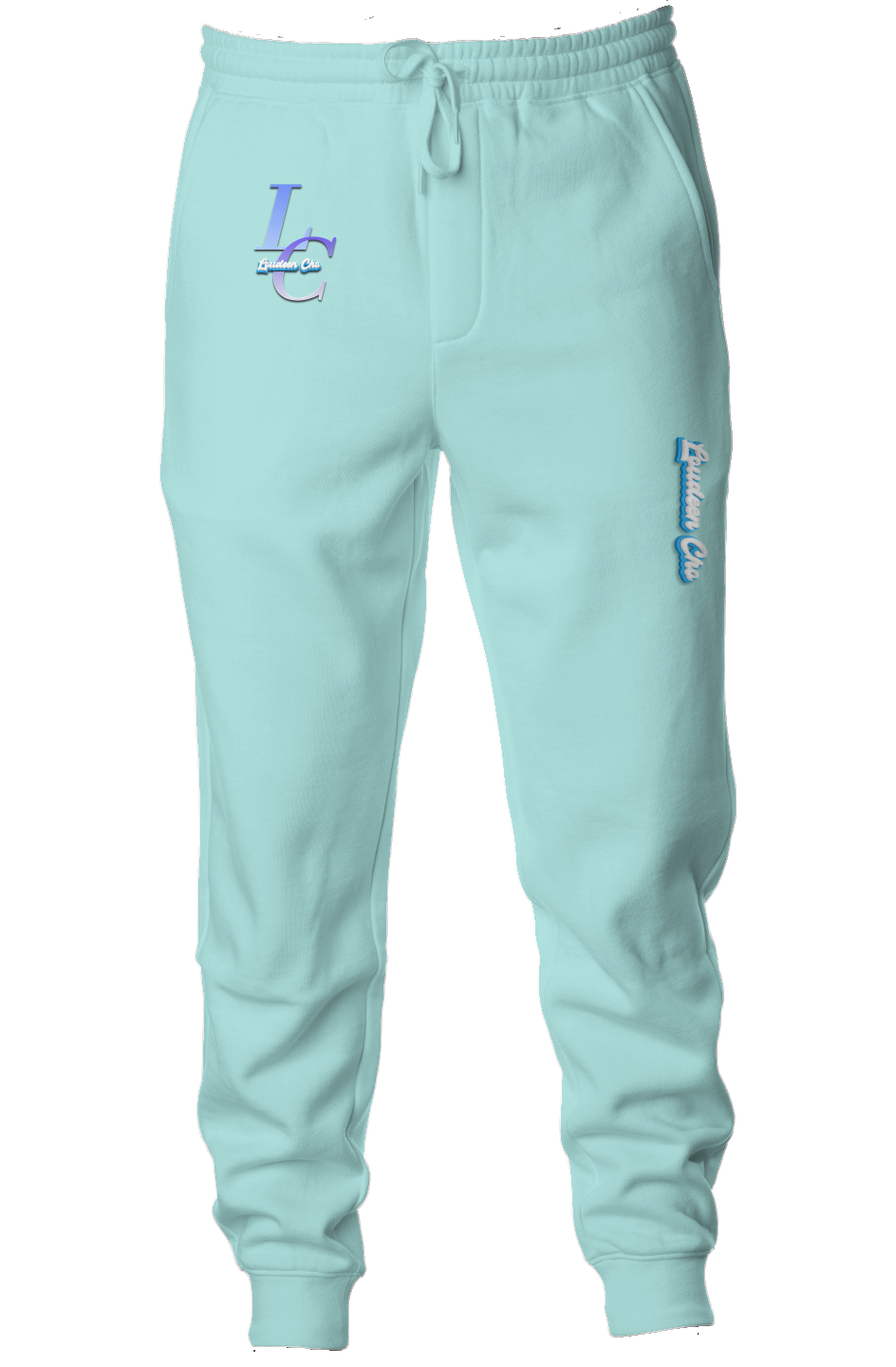 LOUDEEN CHO Pigment Dyed Fleece Joggers