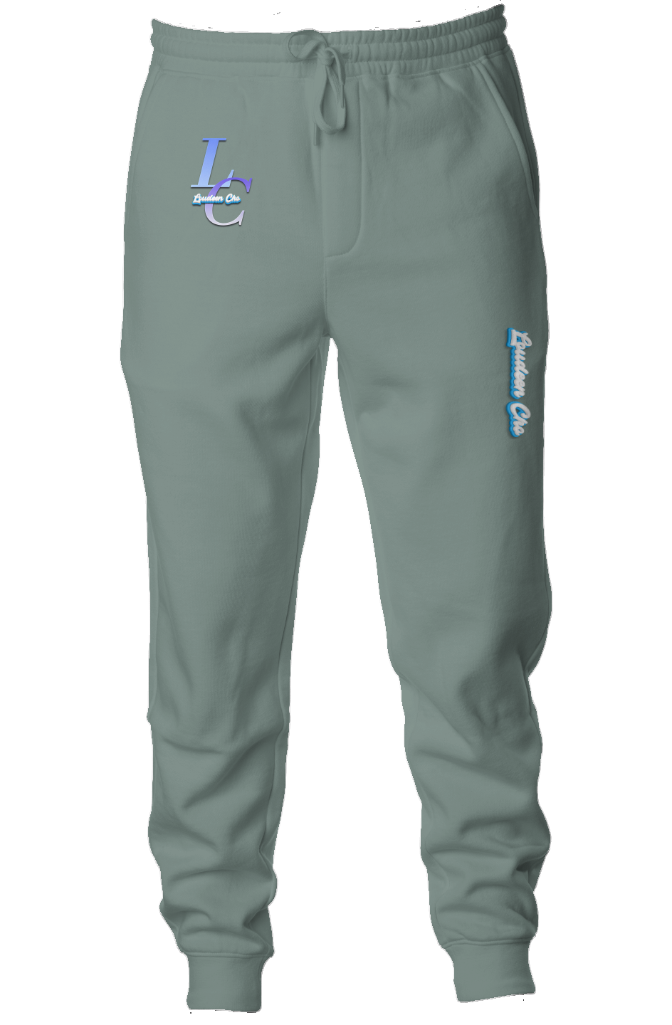 LOUDEEN CHO Pigment Dyed Fleece Joggers
