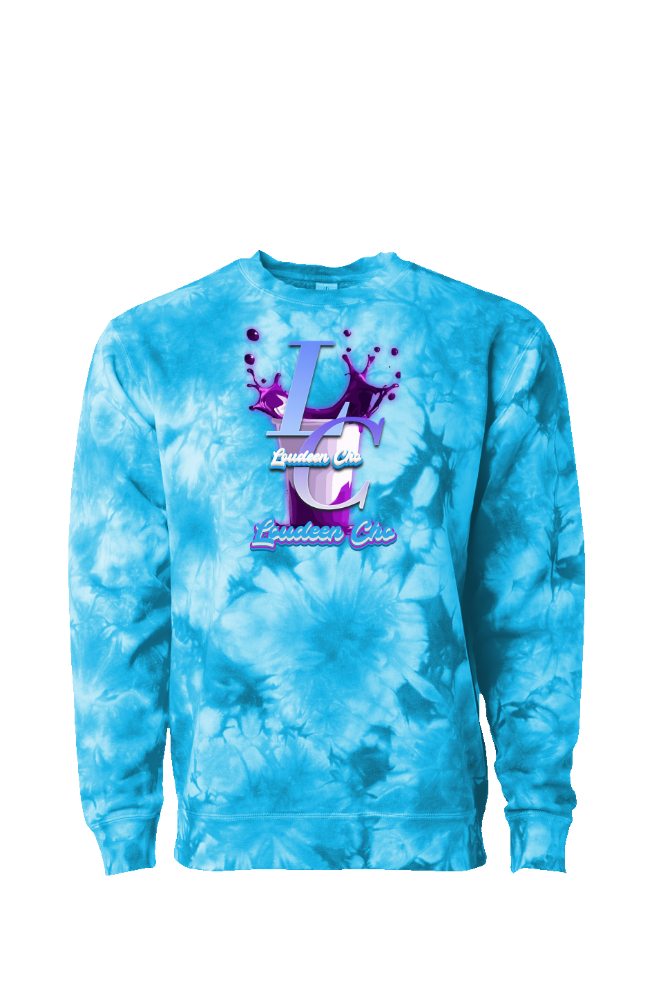 Crystal Tie Dye loudeen cup Crewneck