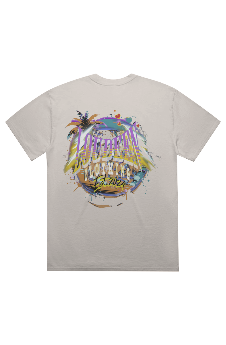 Heavy Faded Minus Tee