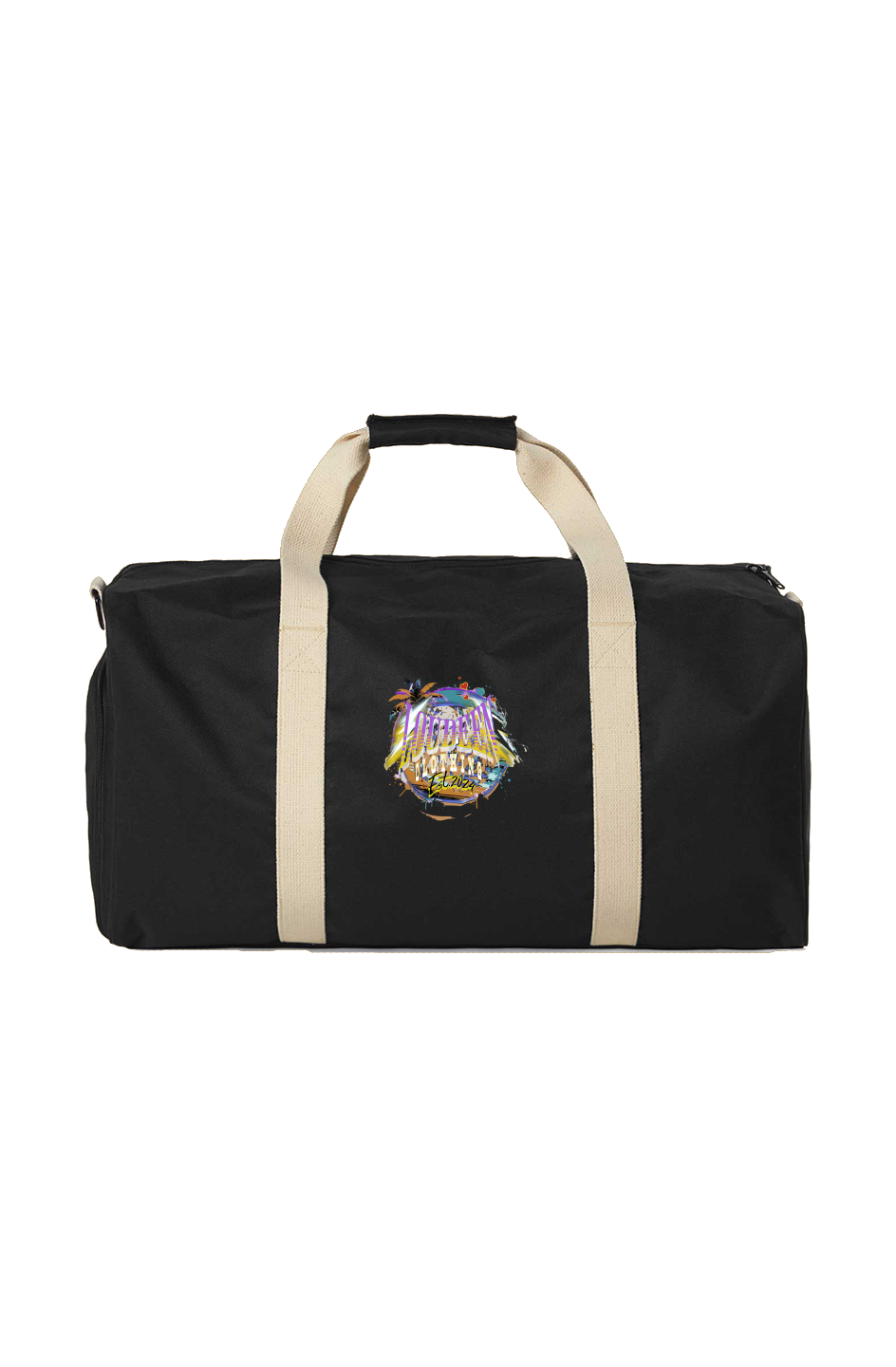Black/Ecru Travel Bag