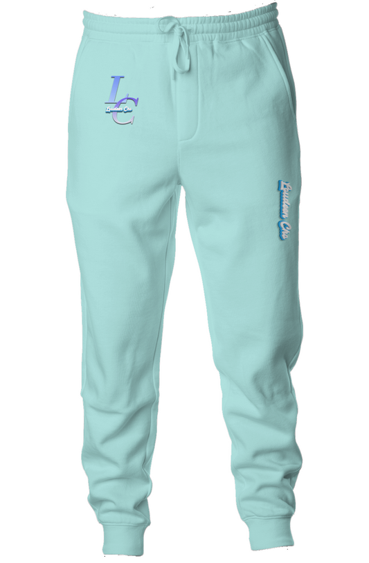 LOUDEEN CHO Pigment Dyed Fleece Joggers