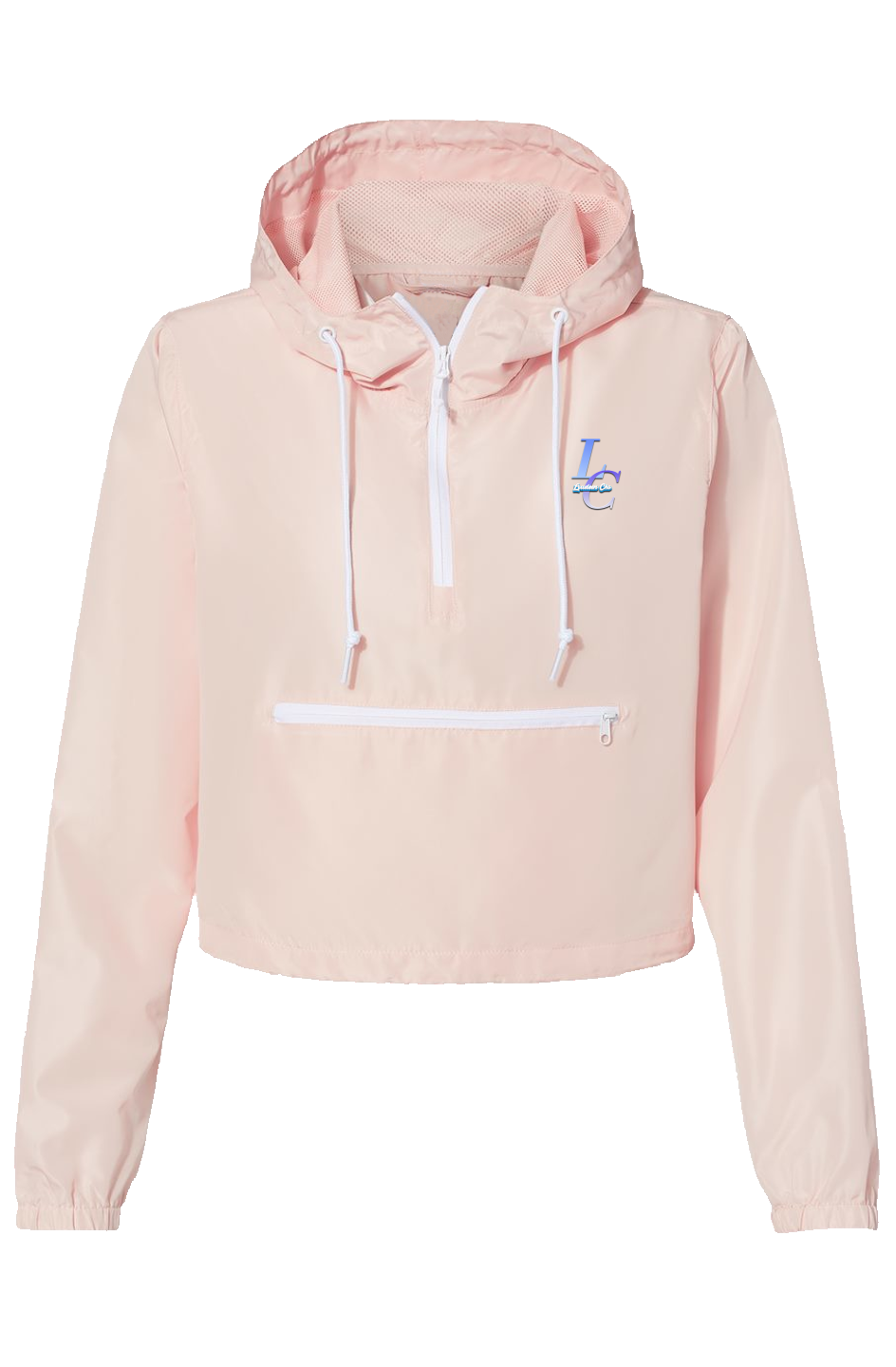 LC Lightweight Pullover Crop Windbreaker by Loudee