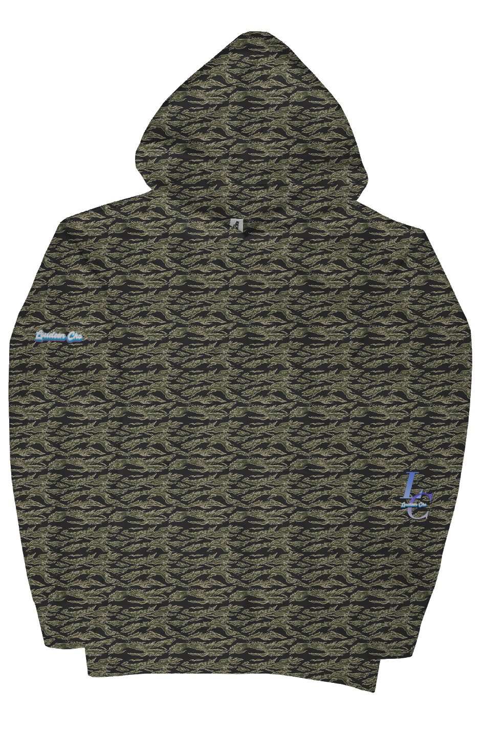 Pour-edge Loudeen Camo  Heavyweight Hoodie