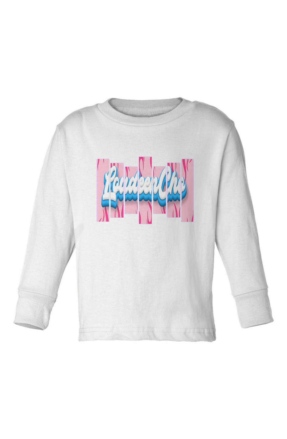 fire chalkboard Kids Long Sleeve T-Shirt