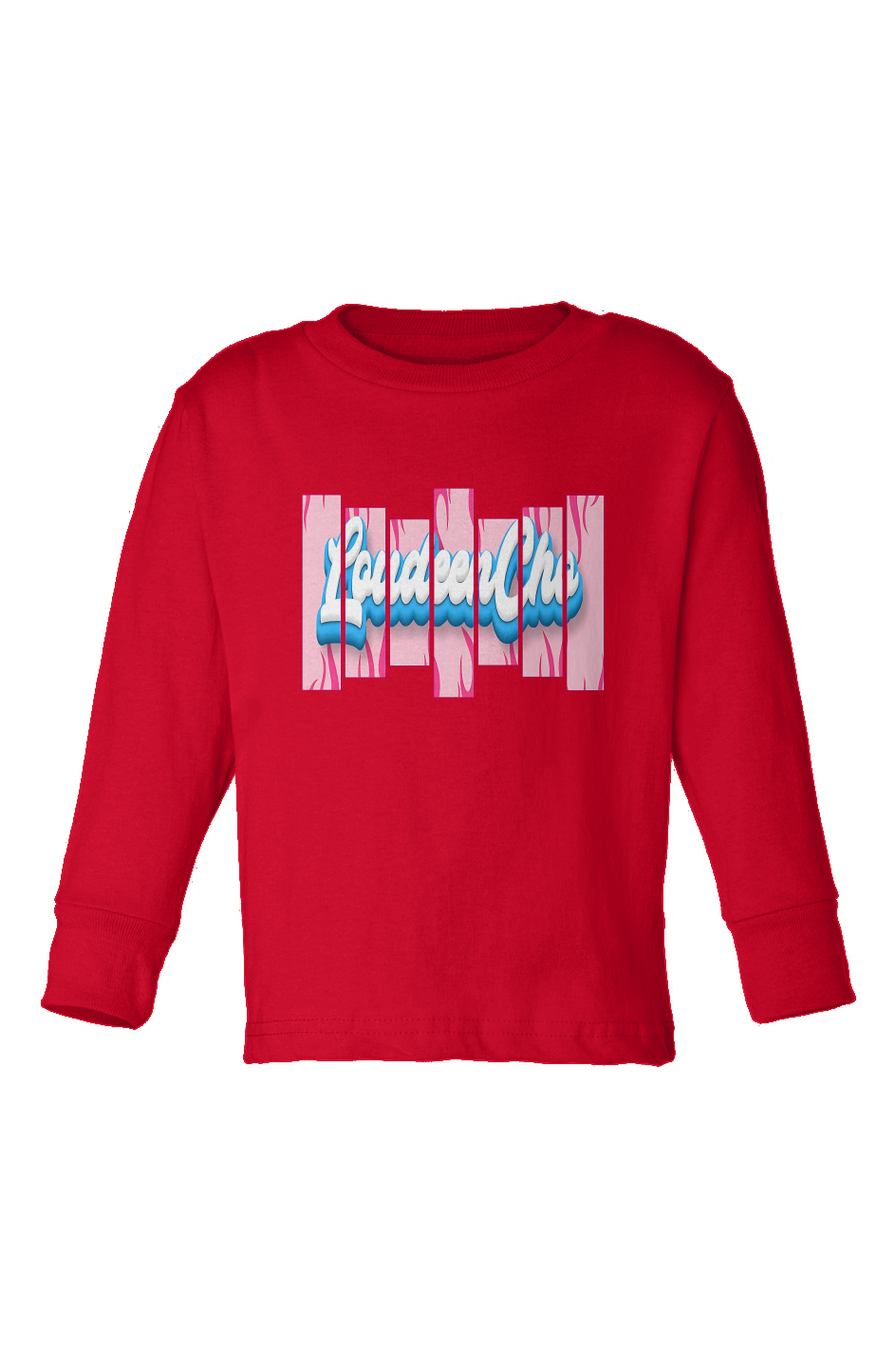 fire chalkboard Kids Long Sleeve T-Shirt