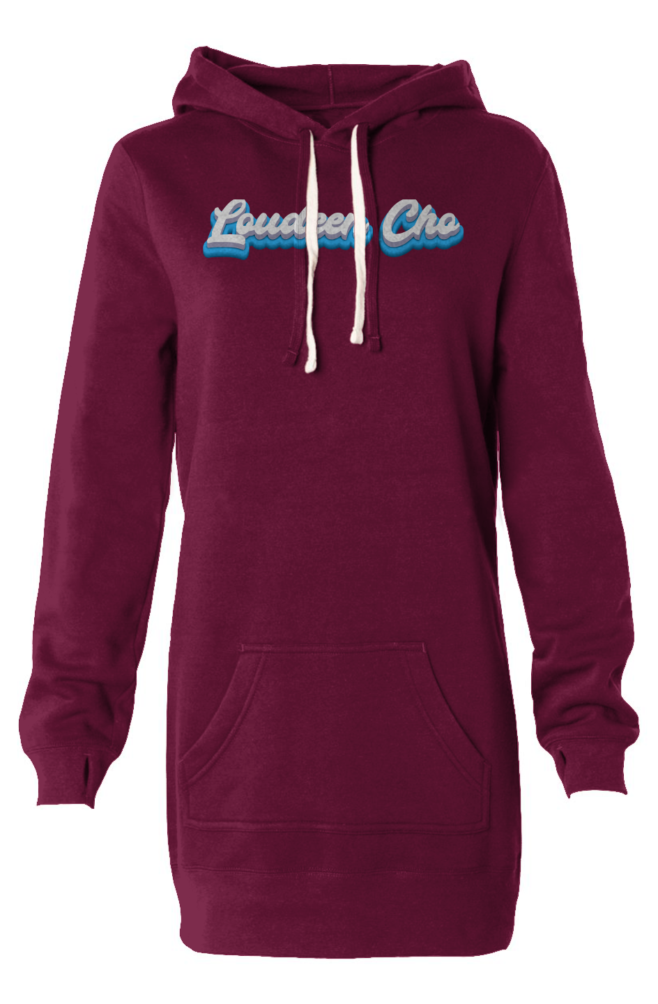 Loudeen Hooded Sweatshirt Dress