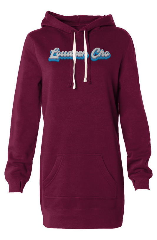 Loudeen Hooded Sweatshirt Dress