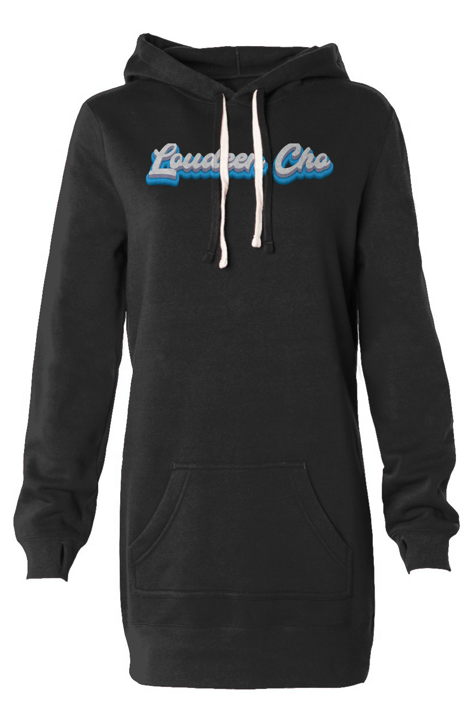 Loudeen Hooded Sweatshirt Dress