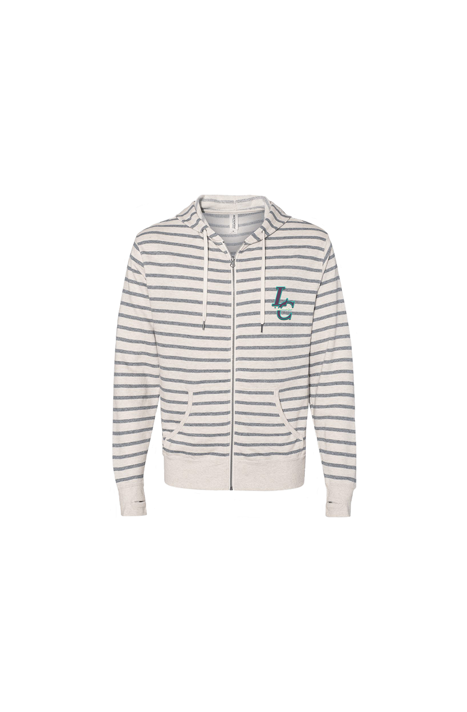 loudeen cho Stripe  Zip Hoodie
