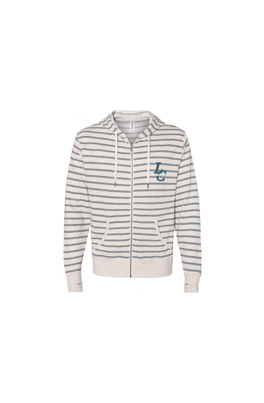 loudeen cho Stripe  Zip Hoodie