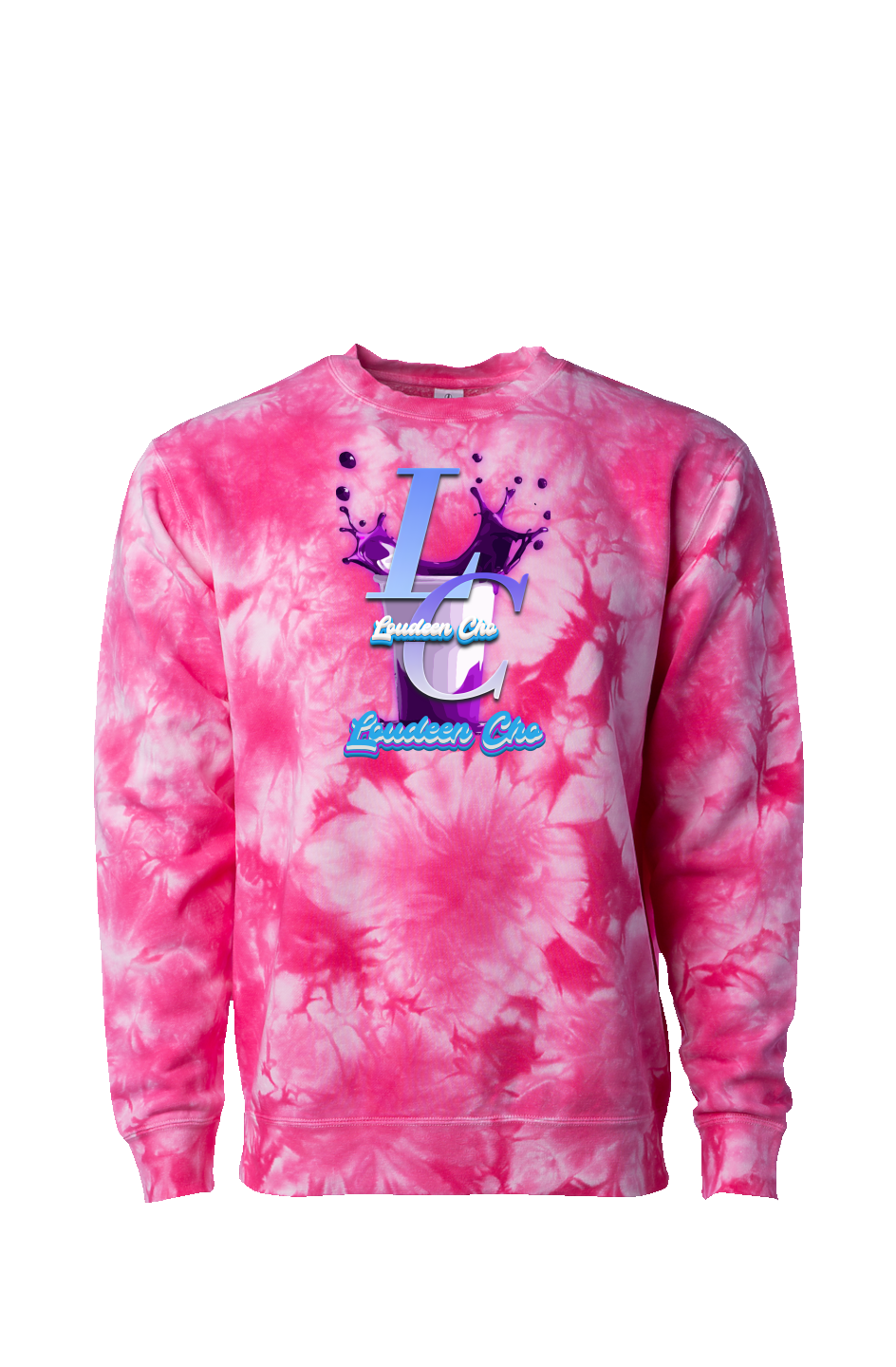Crystal Tie Dye loudeen cup Crewneck