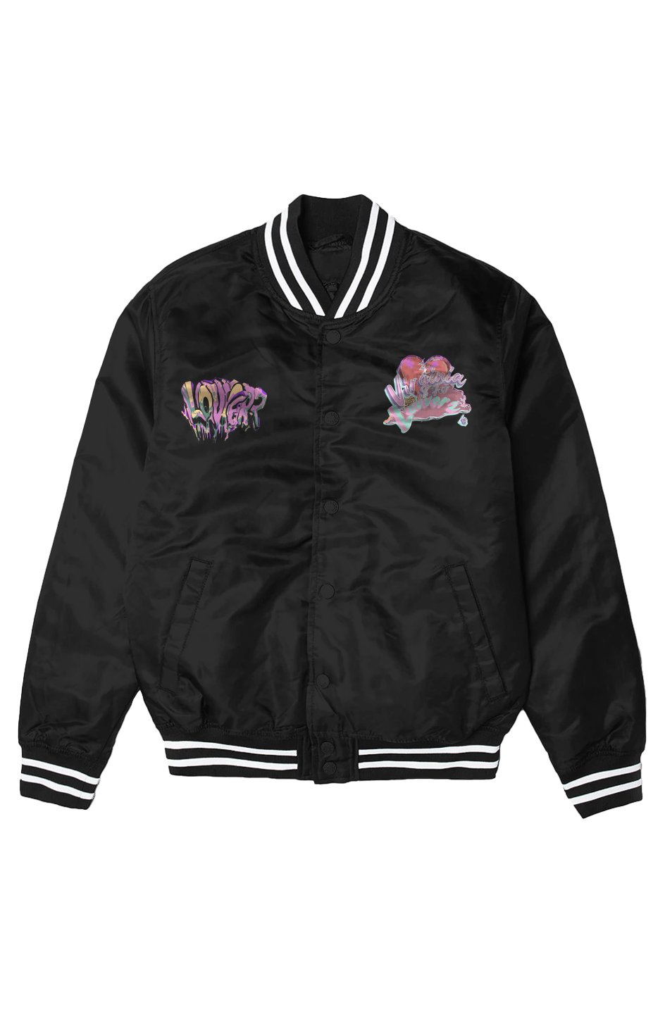 The unconditional Lovverz varsity Bomber Jacket